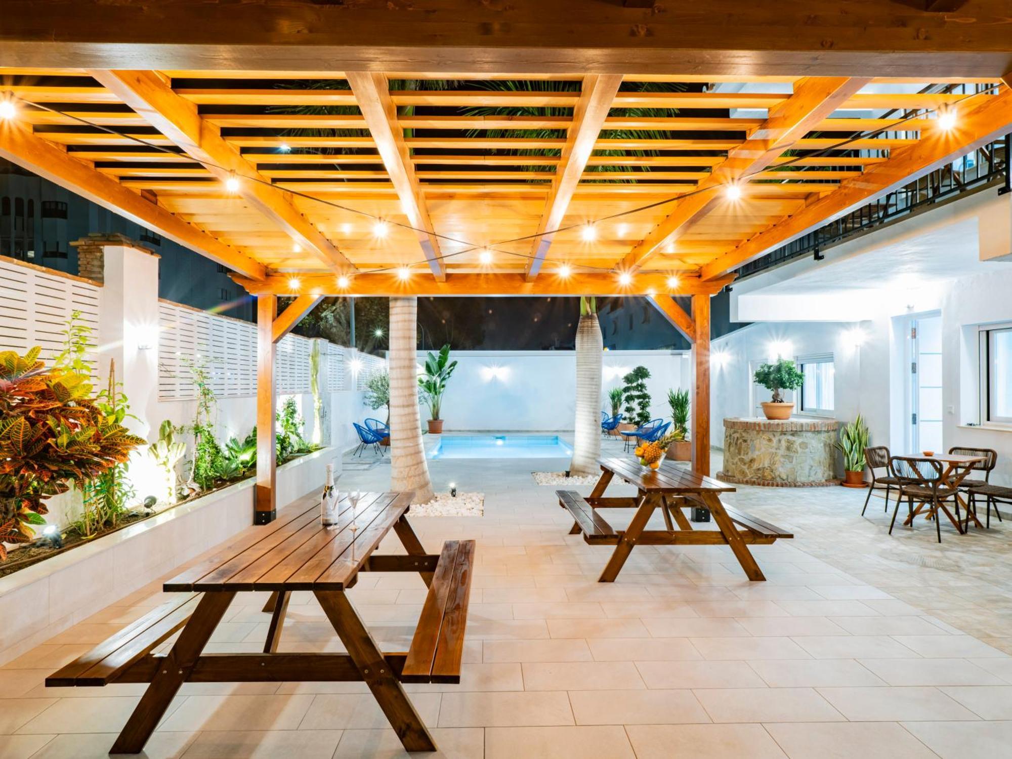 Aparthotel Complejo La Palapa à Rincón de la Victoria Extérieur photo